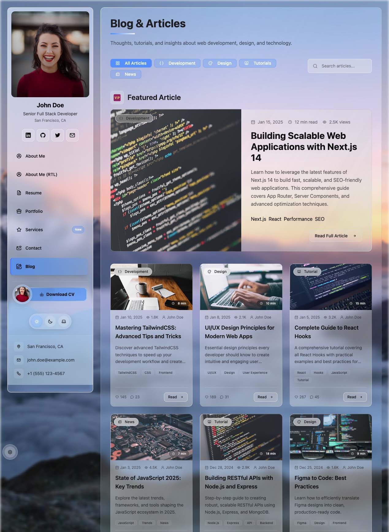 Blog Demo